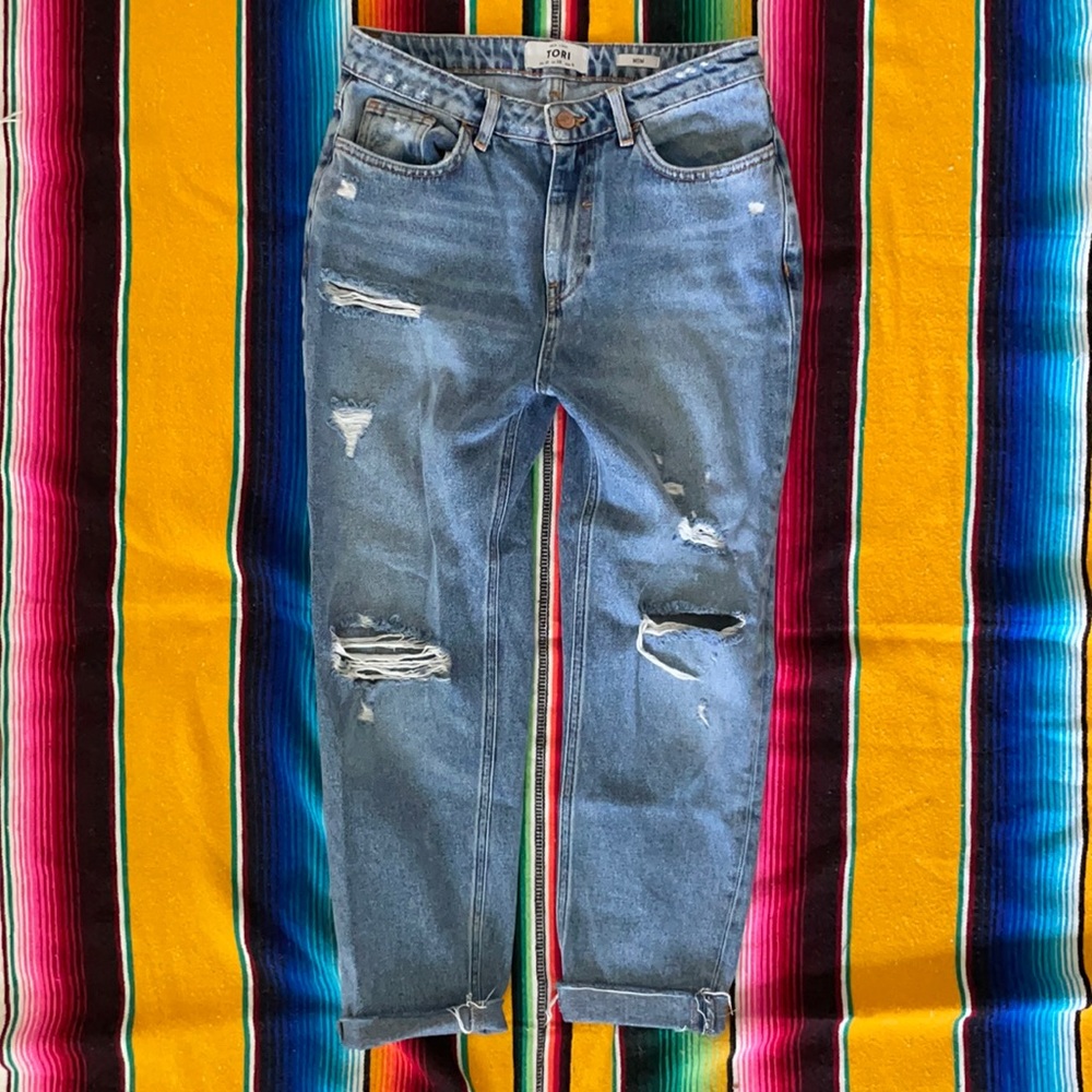 New Look High-waisted Tori Mom Jeans